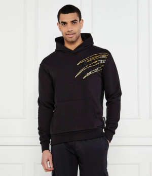 Plein Sport Bluza LS Lamina Scratch | Relaxed fit