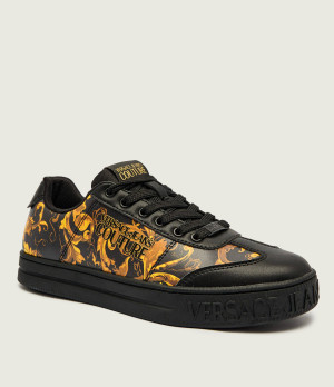 Versace Jeans Couture Sneakersy FONDO COURT 88 DIS. SK6 | z dodatkiem skóry