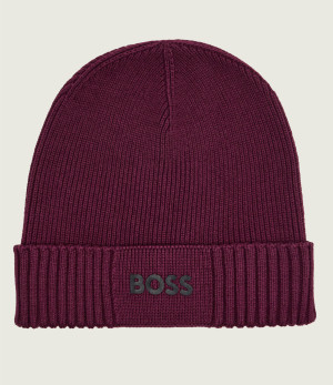 BOSS GREEN Czapka Asic_Beanie-X | z dodatkiem wełny