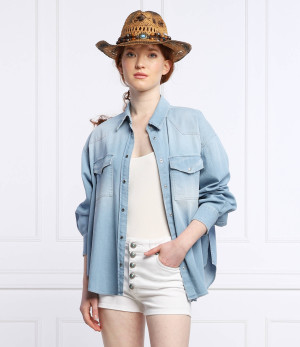 DONDUP - made in Italy Koszula | Oversize fit