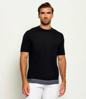PAOLO PECORA Wełniany sweter | Regular Fit