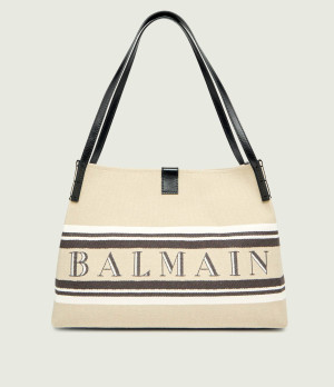 Balmain Shopperka Release | z dodatkiem skóry