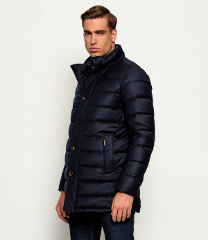 MooRER Wełniana kurtka 2w1 Calegarl-L | Regular Fit | z dodatkiem kaszmiru