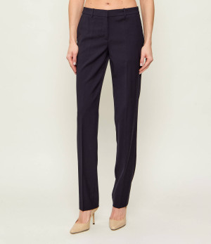 BOSS BLACK Wełniane spodnie Tameah | Slim Fit