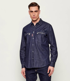 Dsquared2 Jeansowa koszula Biker | Regular Fit