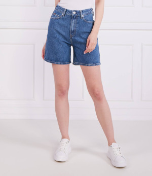 Tommy Hilfiger Szorty DNM FLARE SHORT HW JUNE | Regular Fit | denim