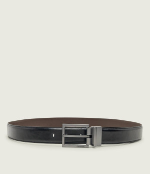 Calvin Klein Skórzany dwustronny pasek