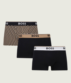 BOSS BLACK Bokserki 3-pack Power Desig