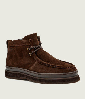 Gant Ocieplane buty wysokie Blistown | zamsz