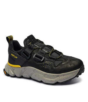 Replay Skórzane sneakersy
