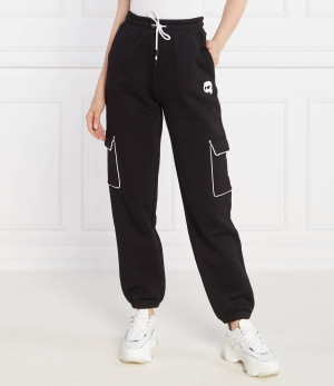 Karl Lagerfeld Spodnie dresowe ikonik 2.0 | Loose fit