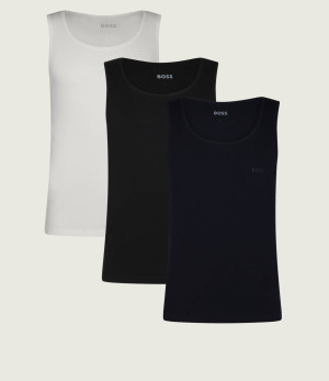 BOSS BLACK Tank top 3-pack RibClassic | Regular Fit