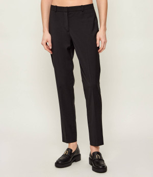 BOSS BLACK Wełniane spodnie Tilunah 10249090 01 | Regular Fit