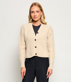 Weekend MaxMara Wełniany kardigan Wkdprimo | Regular Fit