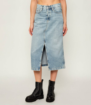Tommy Jeans Jeansowa spódnica CLAIRE