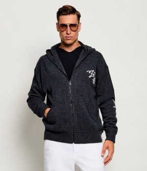 Zadig&Voltaire Wełniany sweter Camillo | Relaxed fit | z dodatkiem kaszmiru