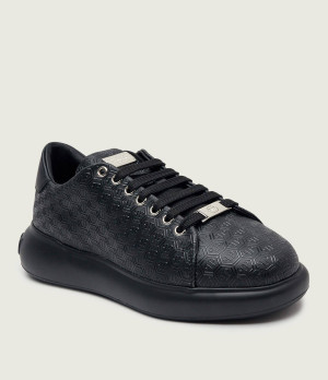 Philipp Plein Skórzane sneakersy Low Top
