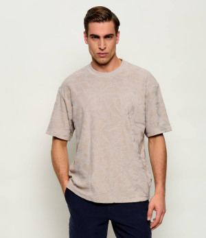 BOSS ORANGE T-shirt Te_Flower | Regular Fit frotté
