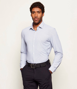 HUGO Koszula Kenno | Slim Fit | stretch
