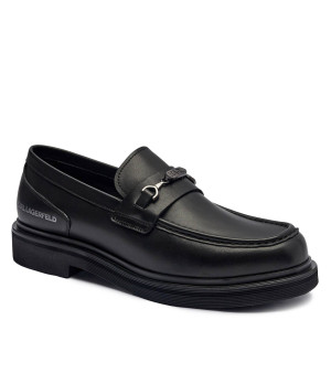 Karl Lagerfeld Skórzane loafersy KINGSTON