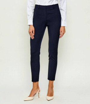 BOSS BLACK Wełniane spodnie Tilunah 10249090 01 | Regular Fit