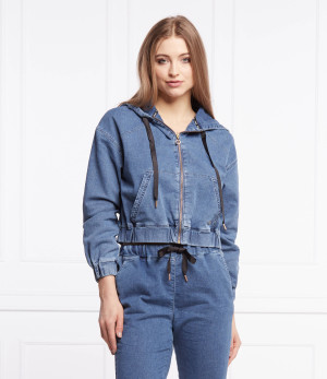 Liu Jo Sport Kurtka jeansowa APERTA | Cropped Fit