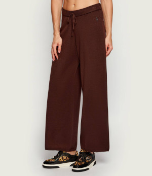 Juicy Couture Spodnie dzianinowe HERITAGE | Relaxed fit