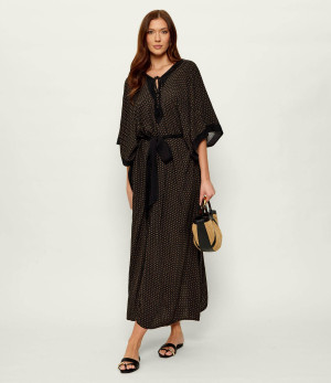 BOSS BLACK Sukienka Monogram_Kaftan