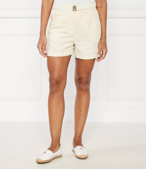 Tommy Hilfiger Szorty | Relaxed fit | z dodatkiem lnu