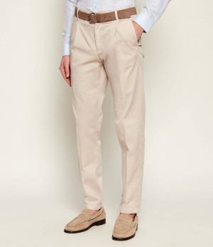 Eleventy Spodnie chino | Regular Fit