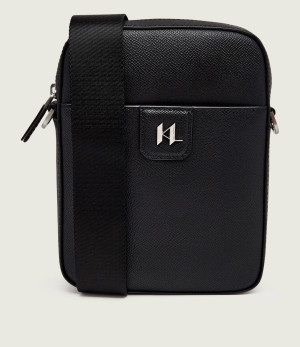 Karl Lagerfeld Skórzana reporterka K/Monogram