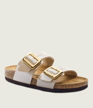 Birkenstock Klapki Sydney EVA | narrow fit | z dodatkiem skóry