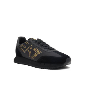 EA7 Sneakersy | z dodatkiem skóry