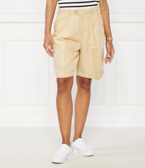 Tommy Hilfiger Bermudy | Regular Fit | z dodatkiem lnu