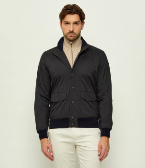 Gran Sasso Kurtka bomber SARTORIAL | Slim Fit | z dodatkiem wełny