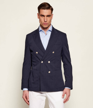 Eleventy Marynarka | Slim Fit