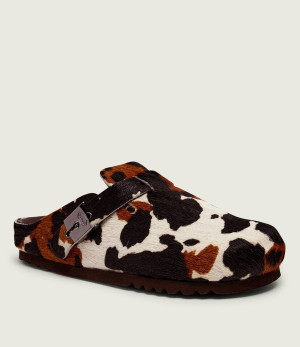 Scholl Skórzane mule GRACE