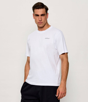 OFF-WHITE T-shirt Small Bookish | Regular Fit