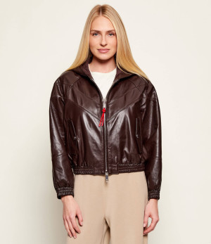 MAX&Co. Skórzana kurtka MCORICETTA | Regular Fit