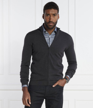 HUGO Wełniany sweter San Jorge-M | Slim Fit