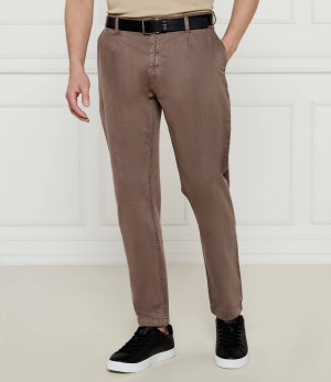BOSS ORANGE Spodnie Chino-Pleated | Relaxed fit