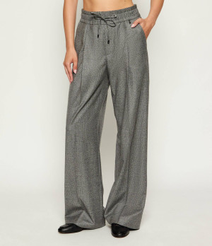 Bogner Wełniane spodnie ELLA | Loose fit