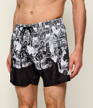 Philipp Plein Szorty kąpielowe | Regular Fit
