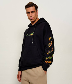 OFF-WHITE Bluza Spices Arrow Skate | Oversize fit