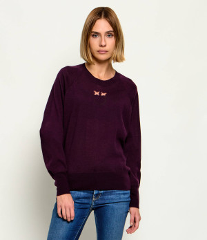 Pinko Wełniany sweter Lanzarote | Relaxed fit