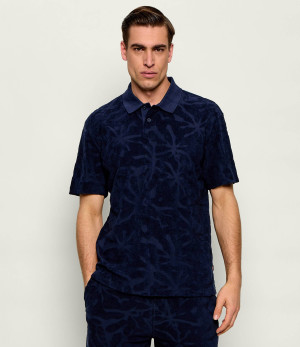 BOSS ORANGE Polo Pe_Flower | Relaxed fit frotté