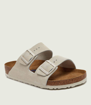 Birkenstock Klapki Arizona | regular fit soft footbed | zamsz