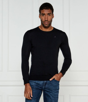 Karl Lagerfeld Wełniany sweter | Regular Fit