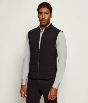 Joop! Bezrękawnik Witro | Slim Fit | z dodatkiem wełny