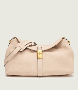 Pinko Torebka na ramię SADDLE CLASSIC | zamsz